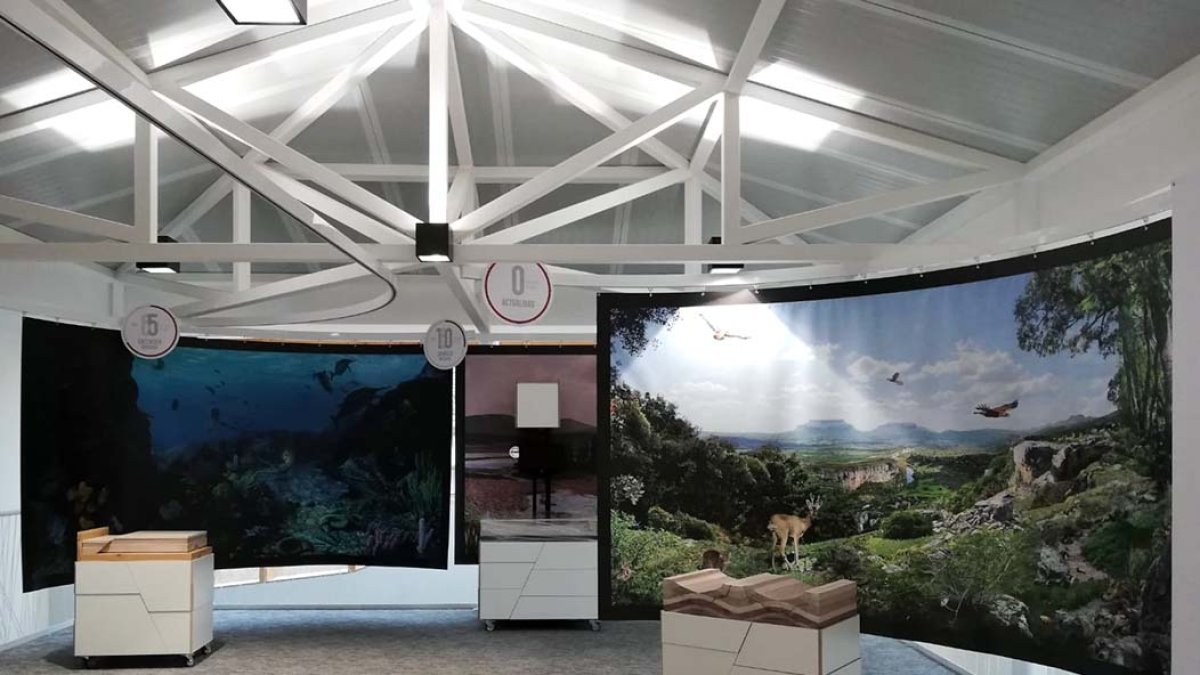 El Centro de Interpretación del Geoparque se encuentra en la localidad de Villadiego. ECB