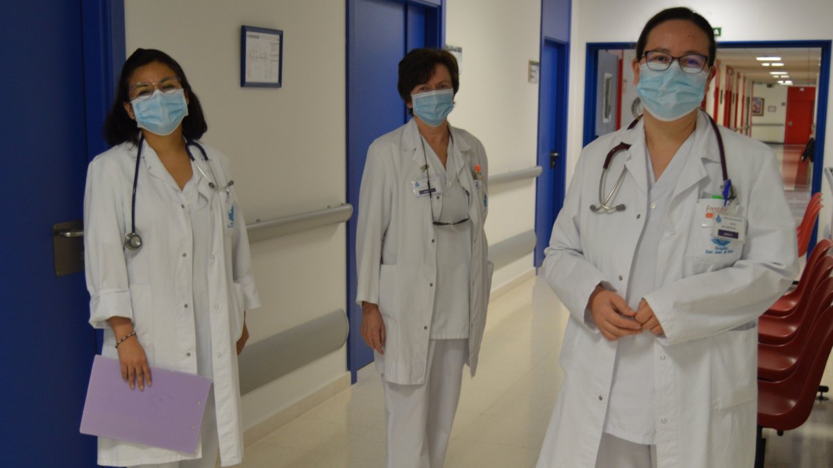Lissy Herrera, María Jesús Sanz y Belizaida J. Tineo. ECB