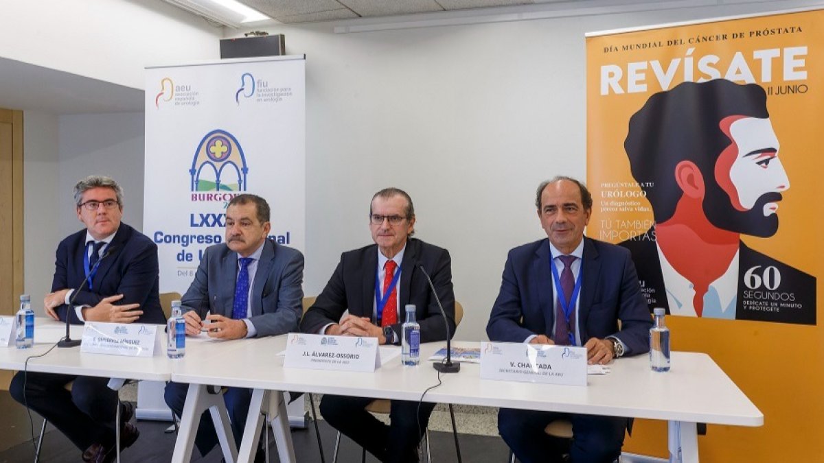 Presentación del Congreso Nacional de Urología de 2022 que se celebra en el Fórum Evolución de Burgos. SANTI OTERO