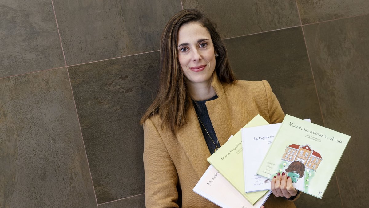 María Martínez es la creadora de la colección 'Mamá con recursos'. SANTI OTERO