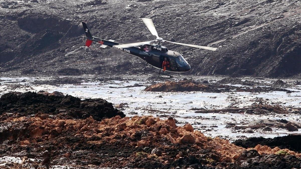 Parte de la zona devastada por la rotura de la presa.-EFE