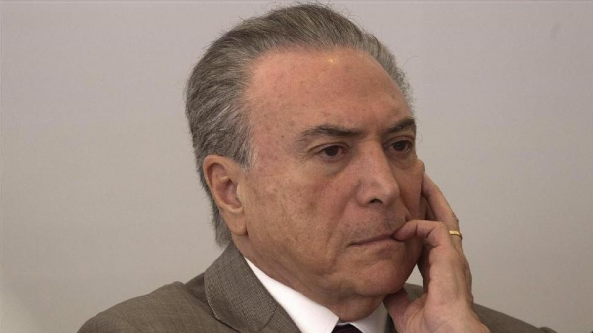 El presidente de Brasil, Michel Temer.-EFE / JOEDSON ALVES