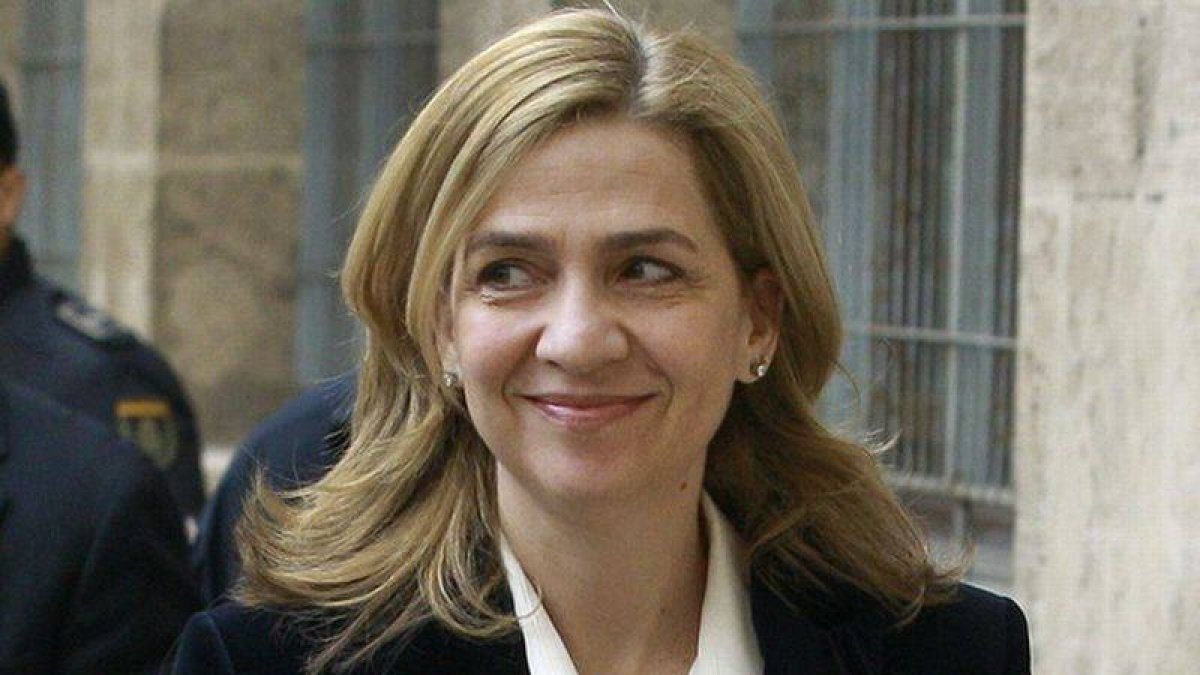 La infanta Cristina, en los juzgados de Palma el pasado 8 de febrero.-Foto: EFE / ANDRÉS BALLESTEROS