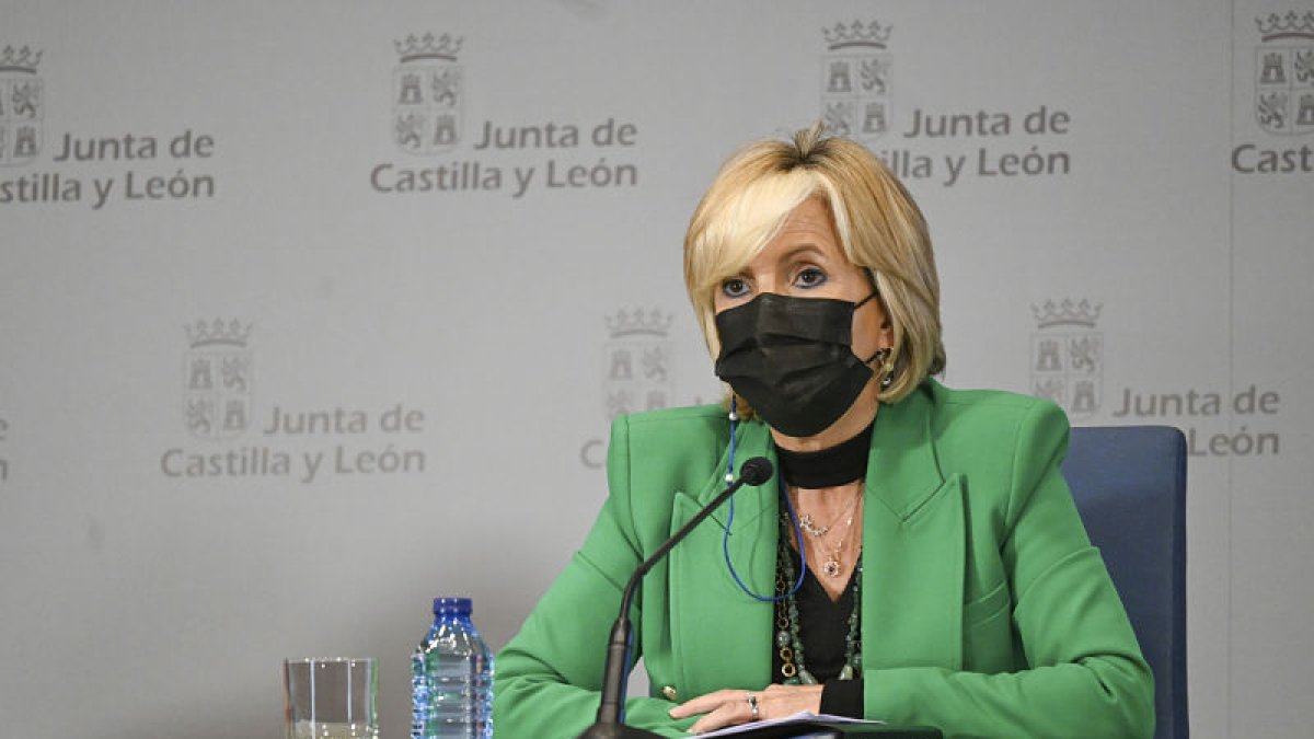 La consejera de Sanidad, Verónica Casado. ECB