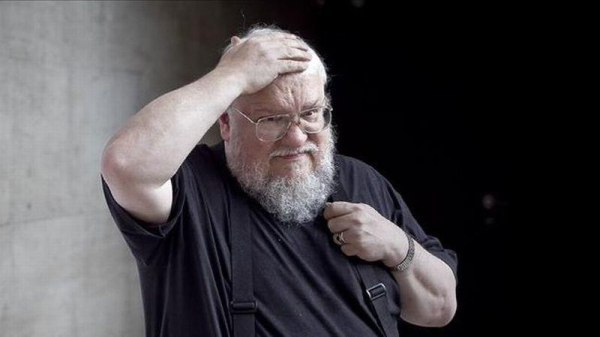 El escritor George R. R. Martin, creador de 'Juego de tronos'.-JOAN CORTADELLAS