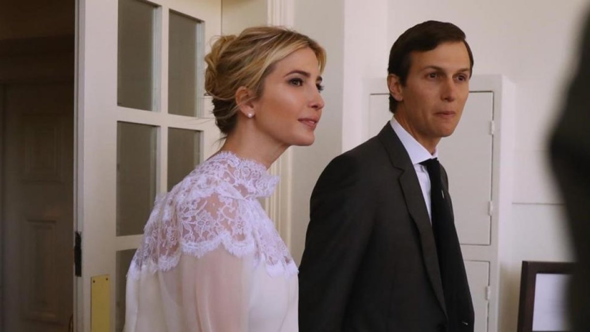 Ivanka Trump y su marido Jard Kushner-