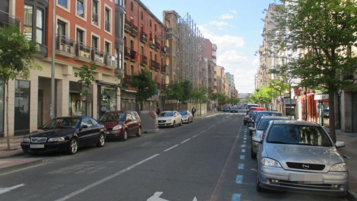 La calle Vitoria será una de las afectadas por las reformas del ARU.-E.M.
