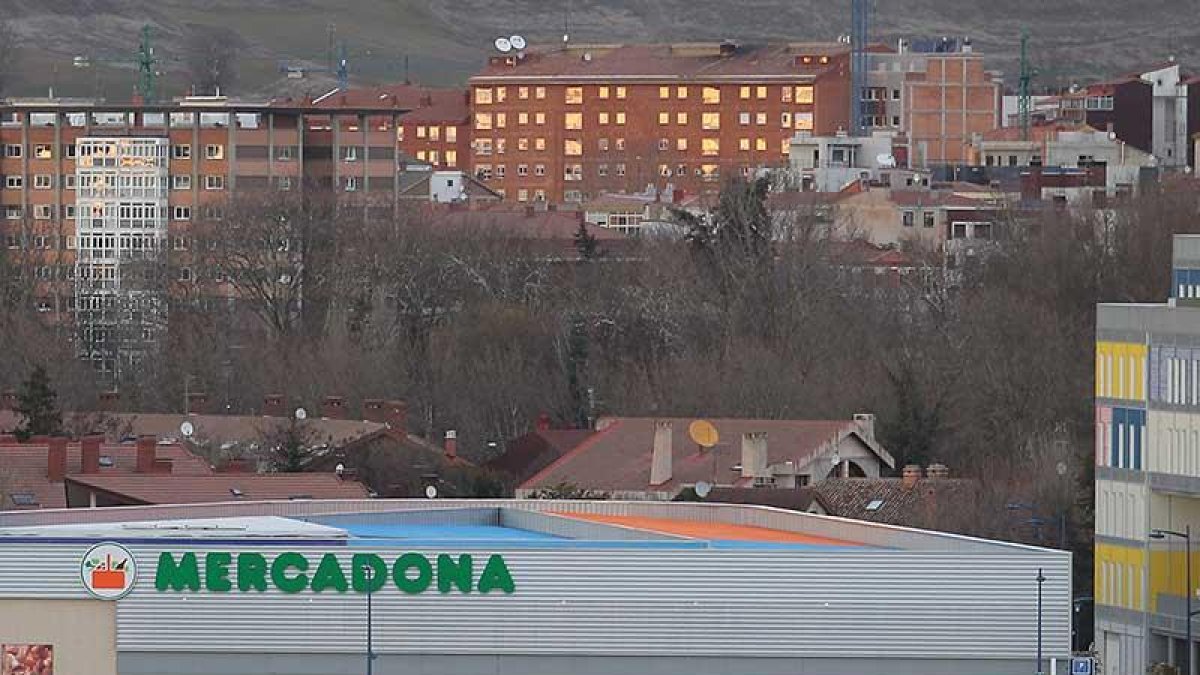 Imagen del supermercado de Mercadona de la calle Luis Rodríguez de Arango.-ISRAEL L. MURILLO