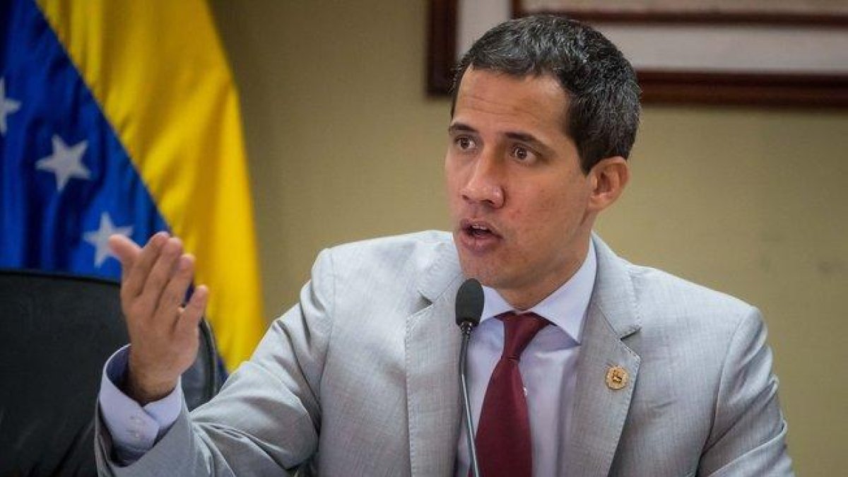 Juan Guaidó, presidente interino de Venezuela.-EFE