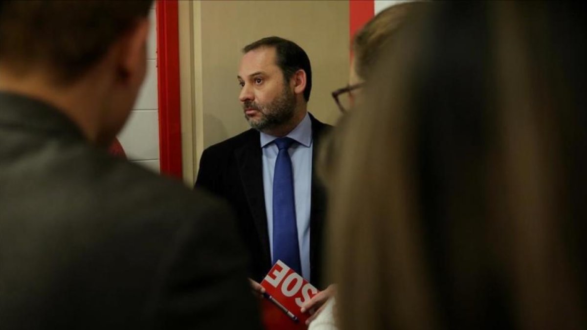 El secretario de Organización del PSOE, José Luis Ábalos, el pasado miércoles.-/ JOSÉ LUIS ROCA