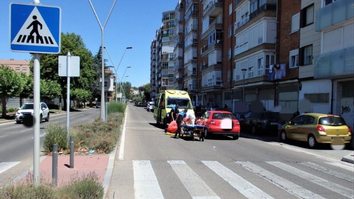Imagen del lugar del accidente. POLICÍA LOCAL.
