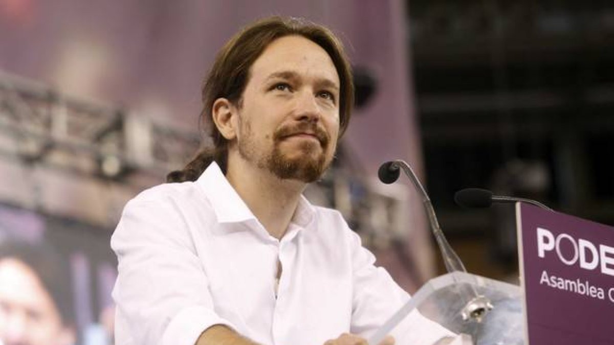 El líder de Podemos y eurodiputado Pablo Iglesias.-