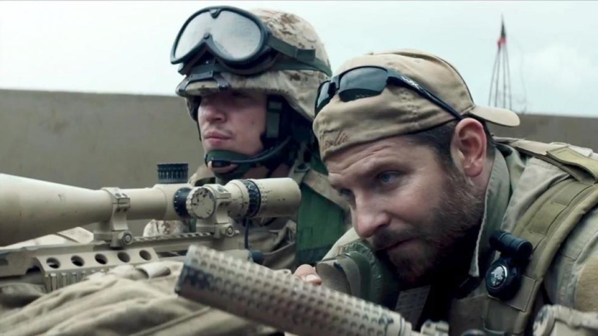 Bradley Cooper, en una escena de la película 'El francotirador'.-