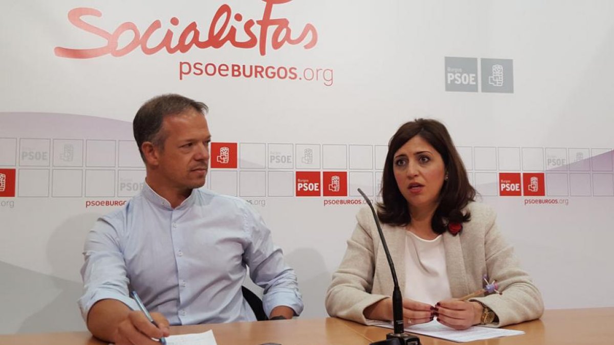 Ander Gil y Esther Peña.-ECB