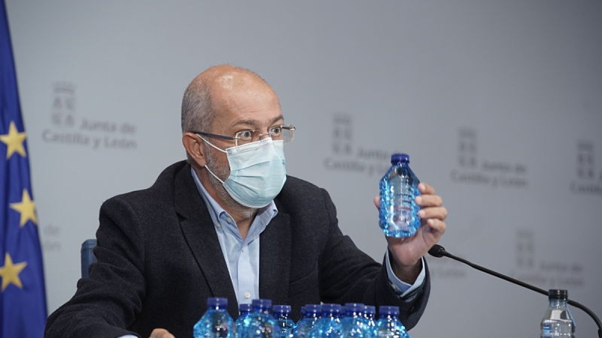 El vicepresidente y portavoz, Francisco Igea. ICAL