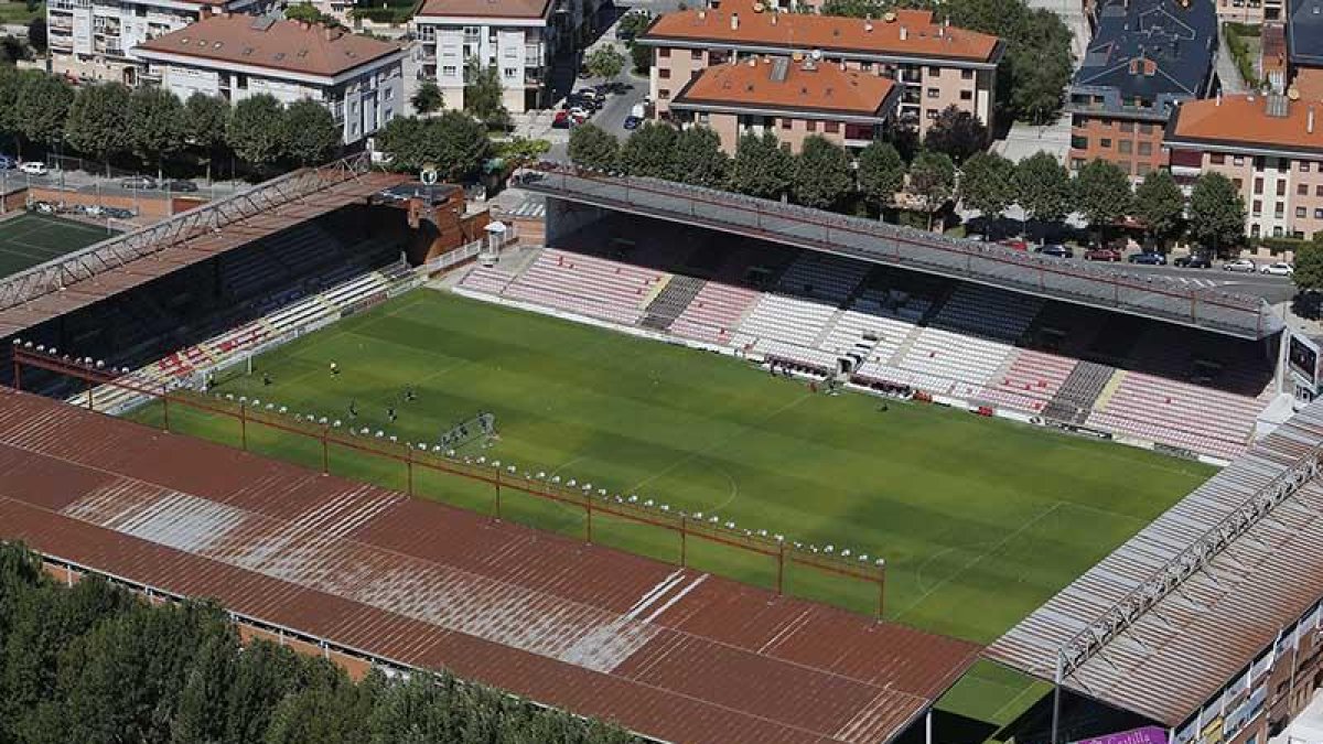 El Plantío es objeto de discordia entre Burgos CF y Real Burgos.-ECB