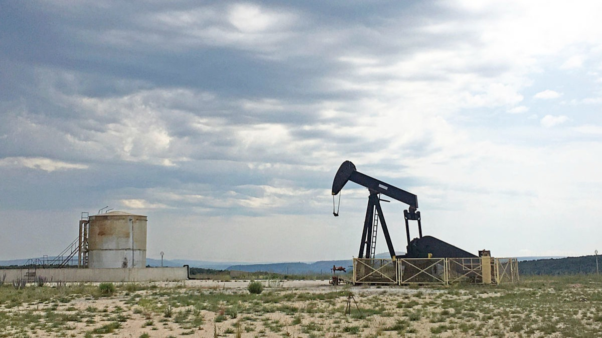 El campo petrolífero de Ayoluengo estuvo activo durante 50 años.