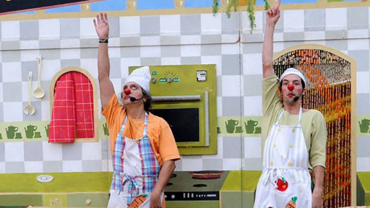 Javier Rey (Coquito), i., y Javier Ariza (Periquillo) en ‘Desaguisados’.-La Sonrisa
