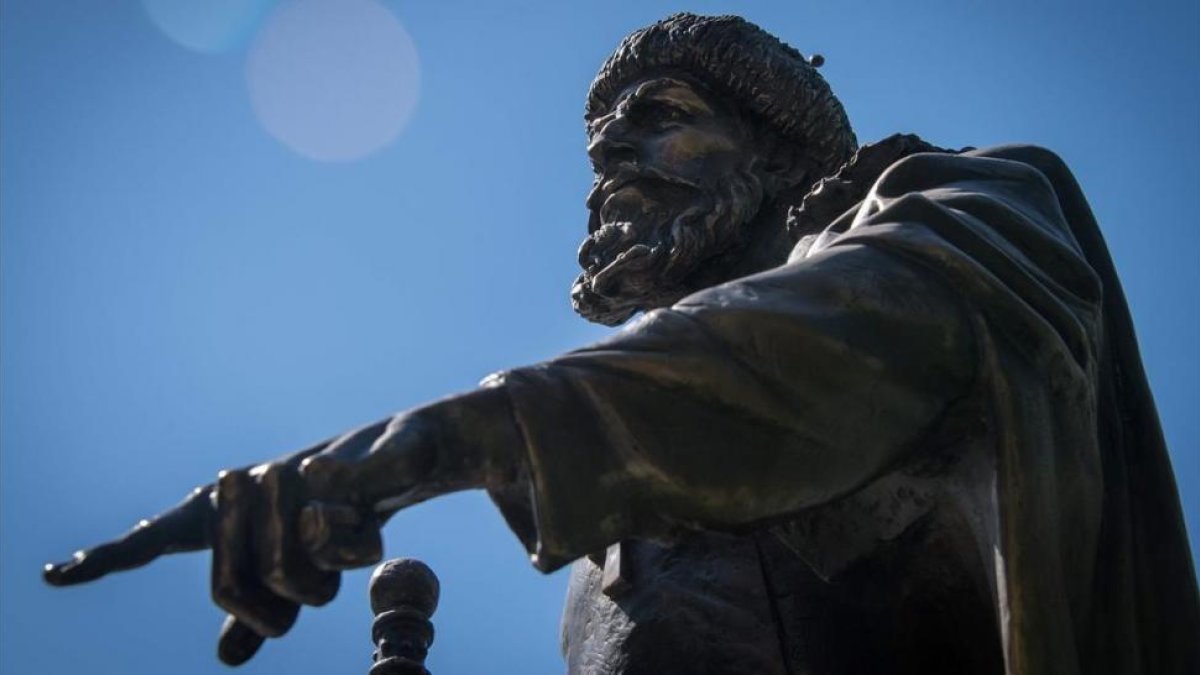 Estatua de Iván el Terrible en Moscú.-AFP / YURI KADOBNOV