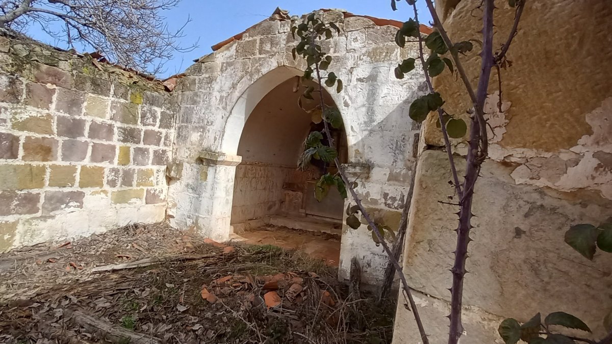 Ermita de la Virgen del Sol, en Piedrahíta de Muñó. VERÓNICA MARDONES
