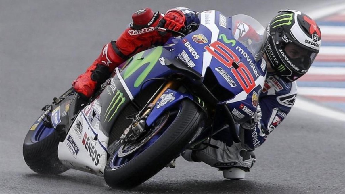 Jorge Lorenzo, en el GP de Argentina.-EFE / DAVID FERNÁNDEZ