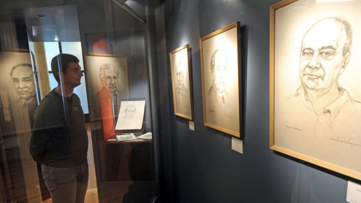 La muestra consta de 30 pinturas realizadas con ceras.-Israel L. Murillo