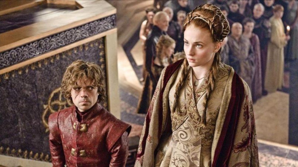 Una escena de Sophie Turner, en Juego de tronos.-AP / HELEN SLOAN
