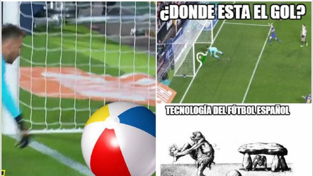 Memes sobre el gol mal anulado a Messi en el Valéncia - Barça-EL PERIÓDICO
