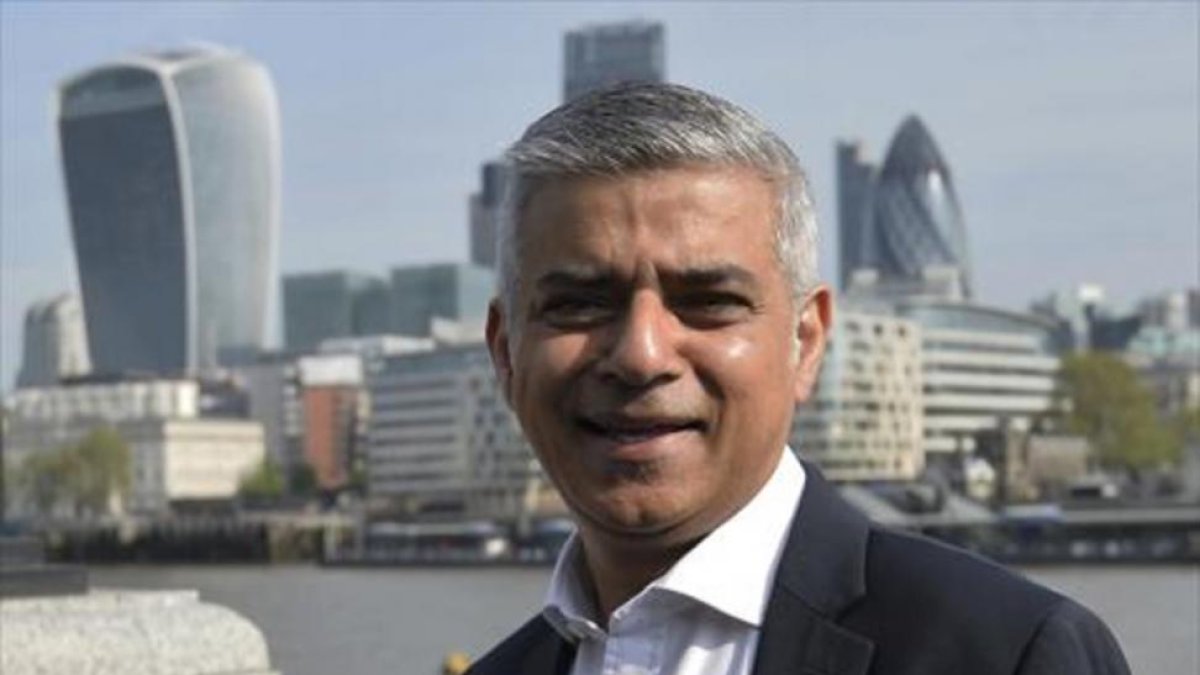 El alcalde de Londres, Sadiq Khan.-