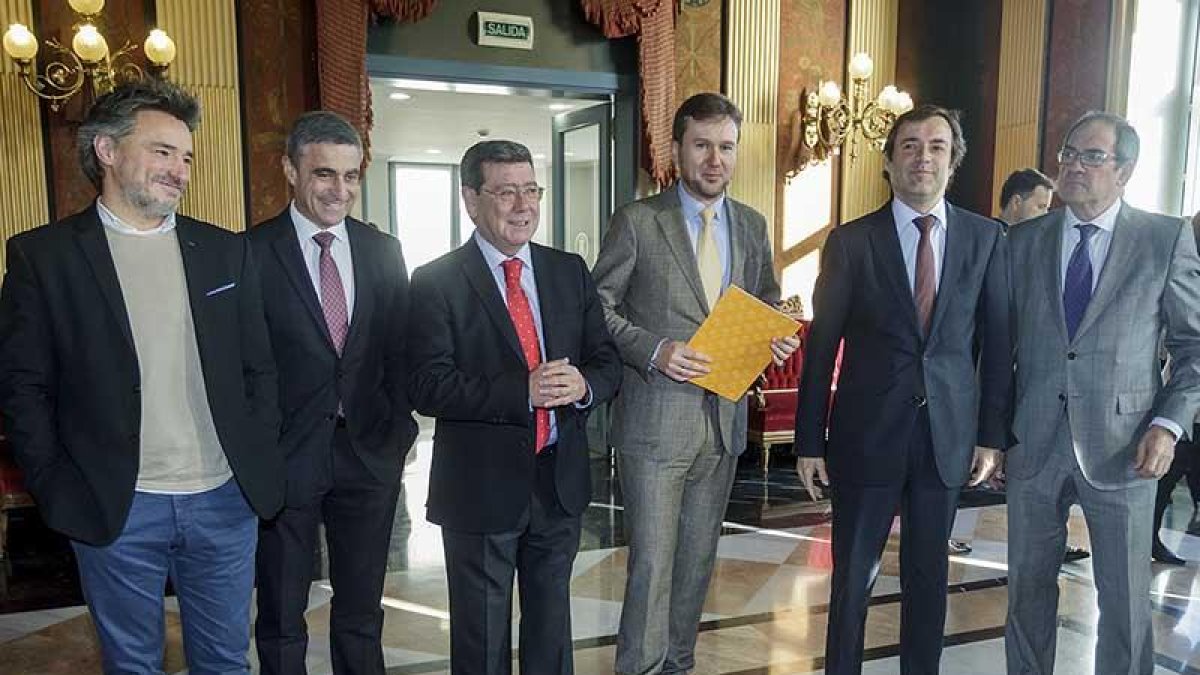 Responsables de las entidades colaboradoras y de la organizadora.-SANTI OTERO