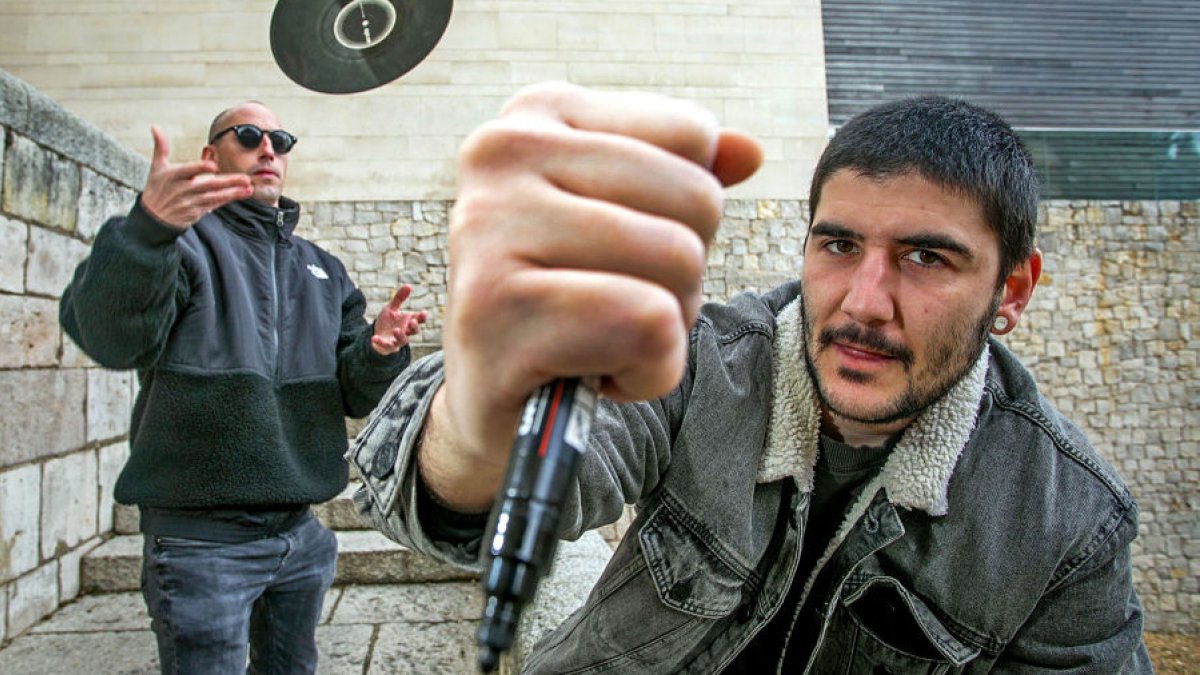 Erasmo Torres y Guzmán Espinosa (Dj Güesp). TOMÁS ALONSO