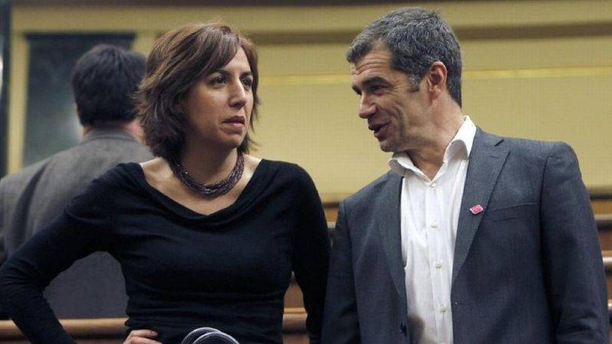 Los diputados de UPD Irene Lozano y Toni Cantó, en una imagen de archivo.-Foto: EFE