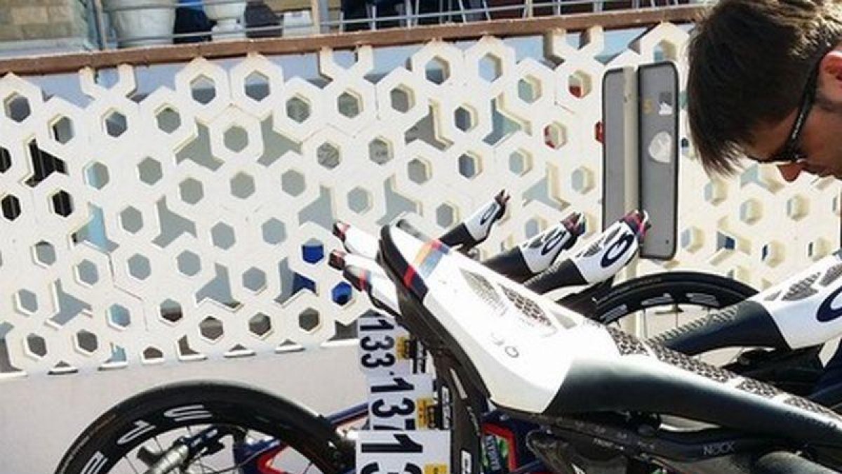 Las bicis de la Volta 2017.-TWITTER / LA VOLTA