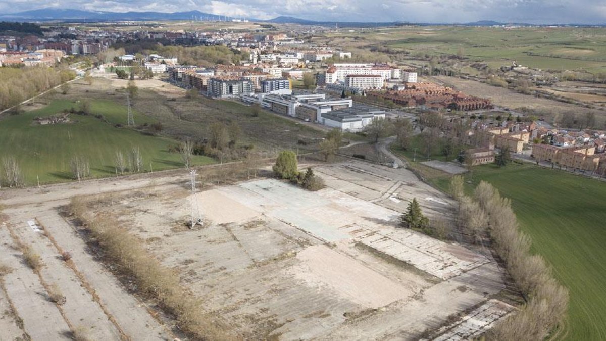 Vista actual del recinto ferial de La Milanera.-ISRAEL L. MURILLO