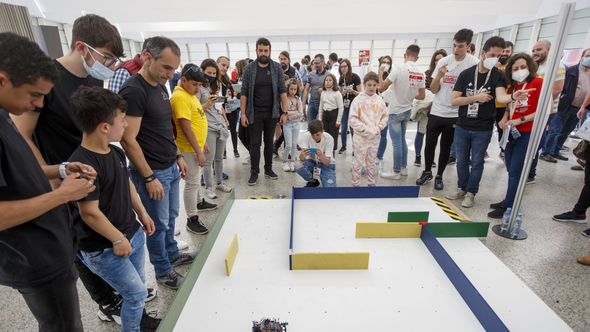 Gran final del Desafío ASTI Robotics Challenge. SANTI OTERO