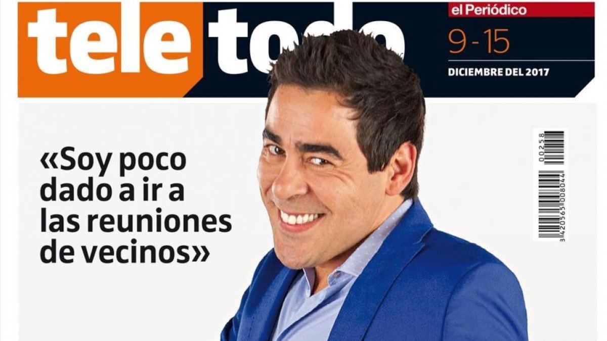 Pablo Chiapella, en la portada de Teletodo.-MEDIASET