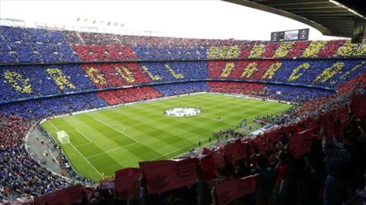 Imagen del Camp Nou.-