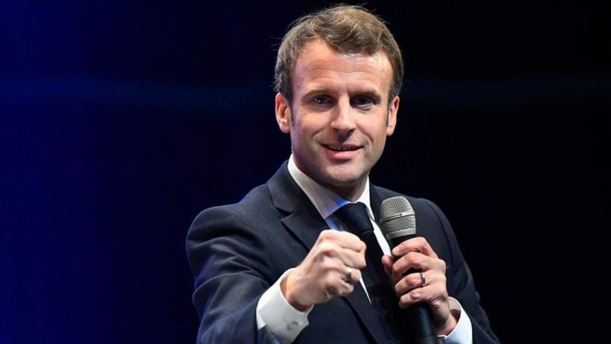 El presidente francés, Emmanuel Macron.-DAMIEN MEYER (AFP)