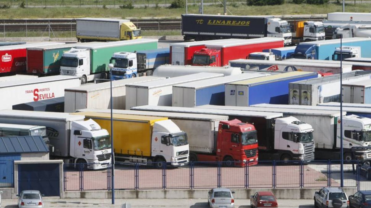 Vista del Centro de Transportes Aduana de Burgos.-RAÚL G. OCHOA