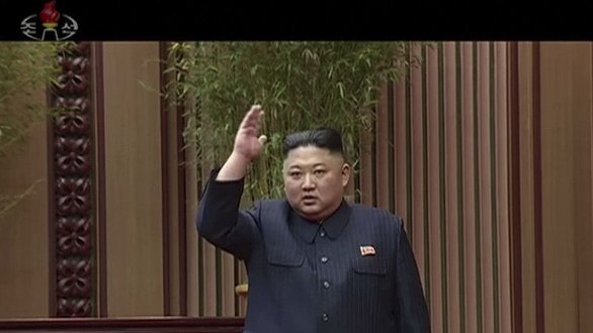 Kim Jong-un , líder de Corea del Norte.-AP / KRT
