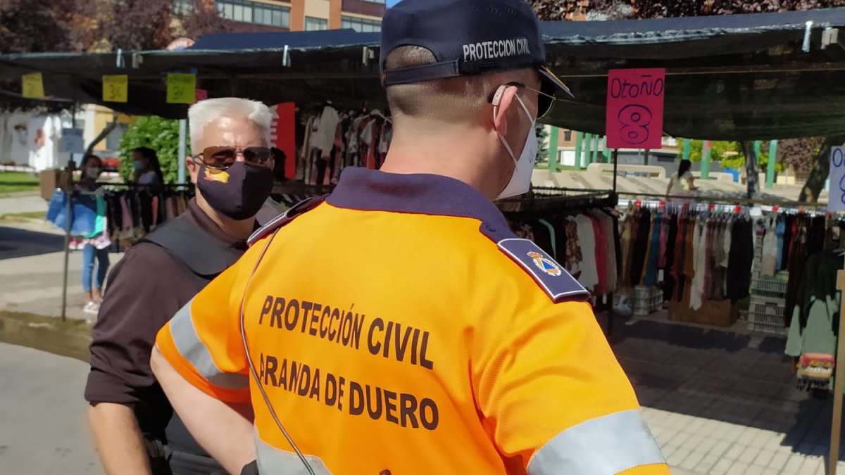 Protección Civil Aranda cuenta con una plantilla de 30 voluntarios. ECB