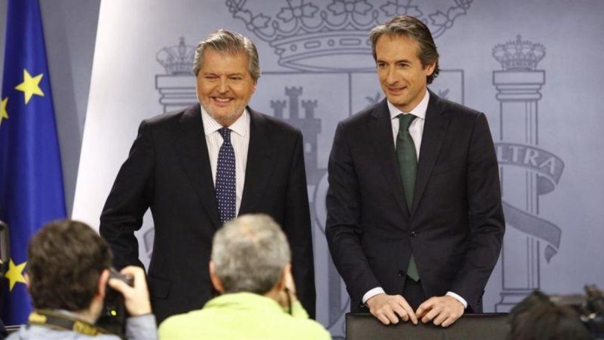 Rueda de prensa posterior al Consejo de Ministros.-AGUSTIN CATALAN