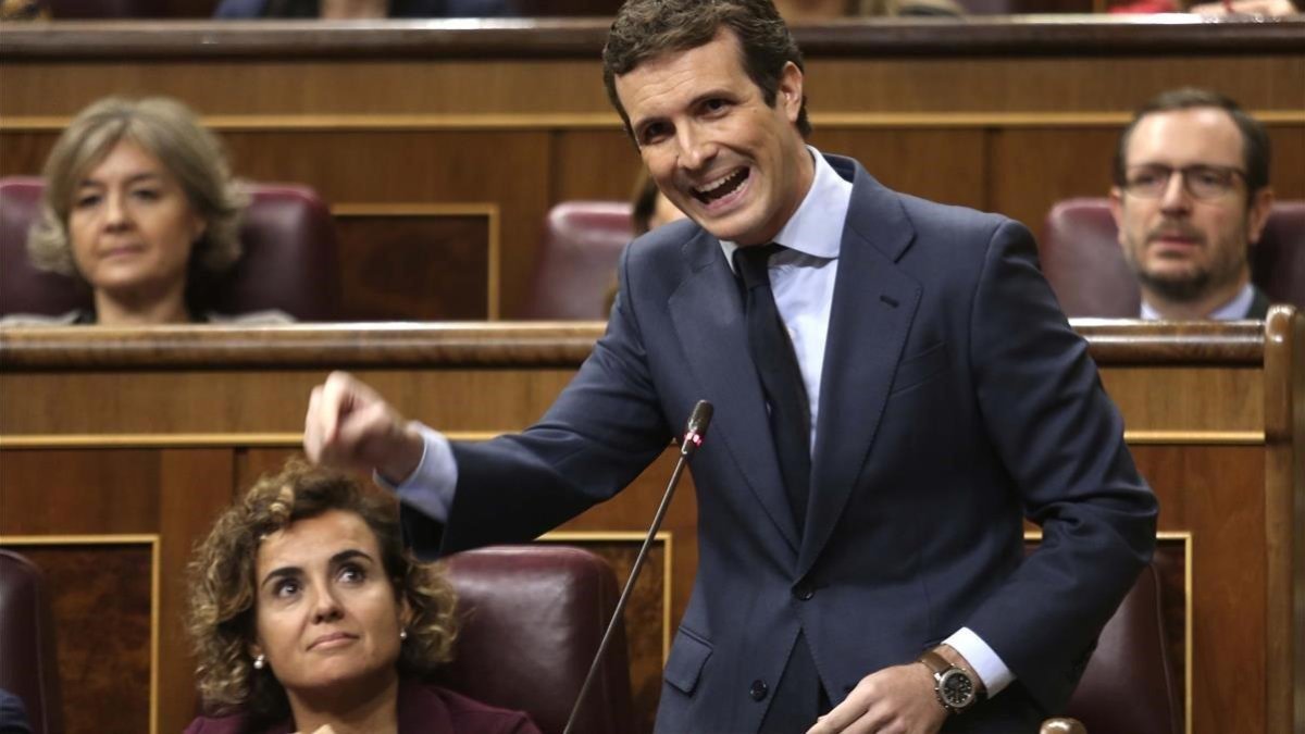 Casado, en el Congreso-David Castro