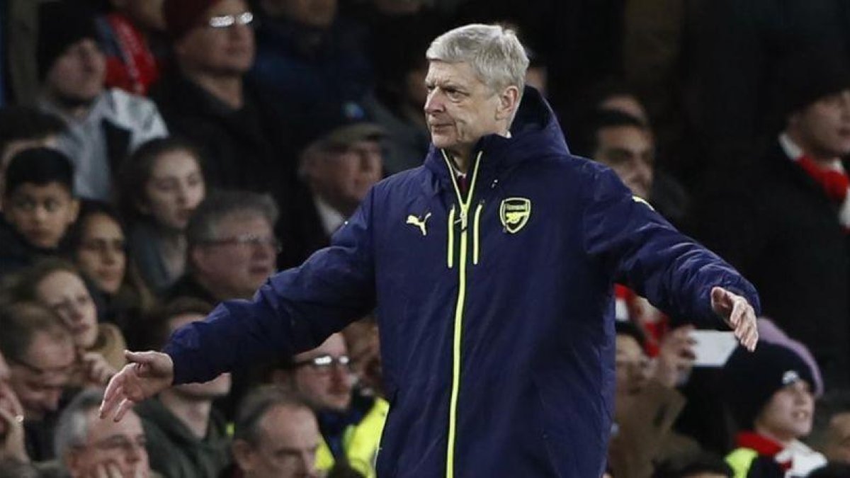 Wenger, en el partido ante el Bayern del pasado martes.-REUTERS / STEFAN WERMUTH
