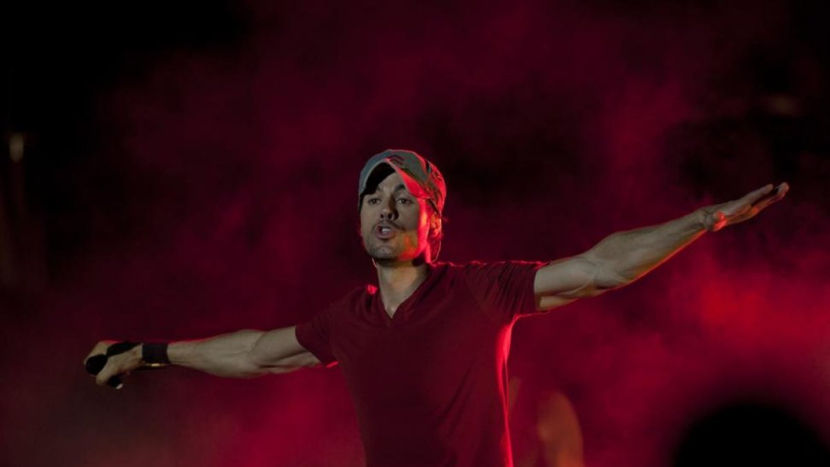 Enrique Iglesias en un concierto.-Jorge Guerrero / AFP