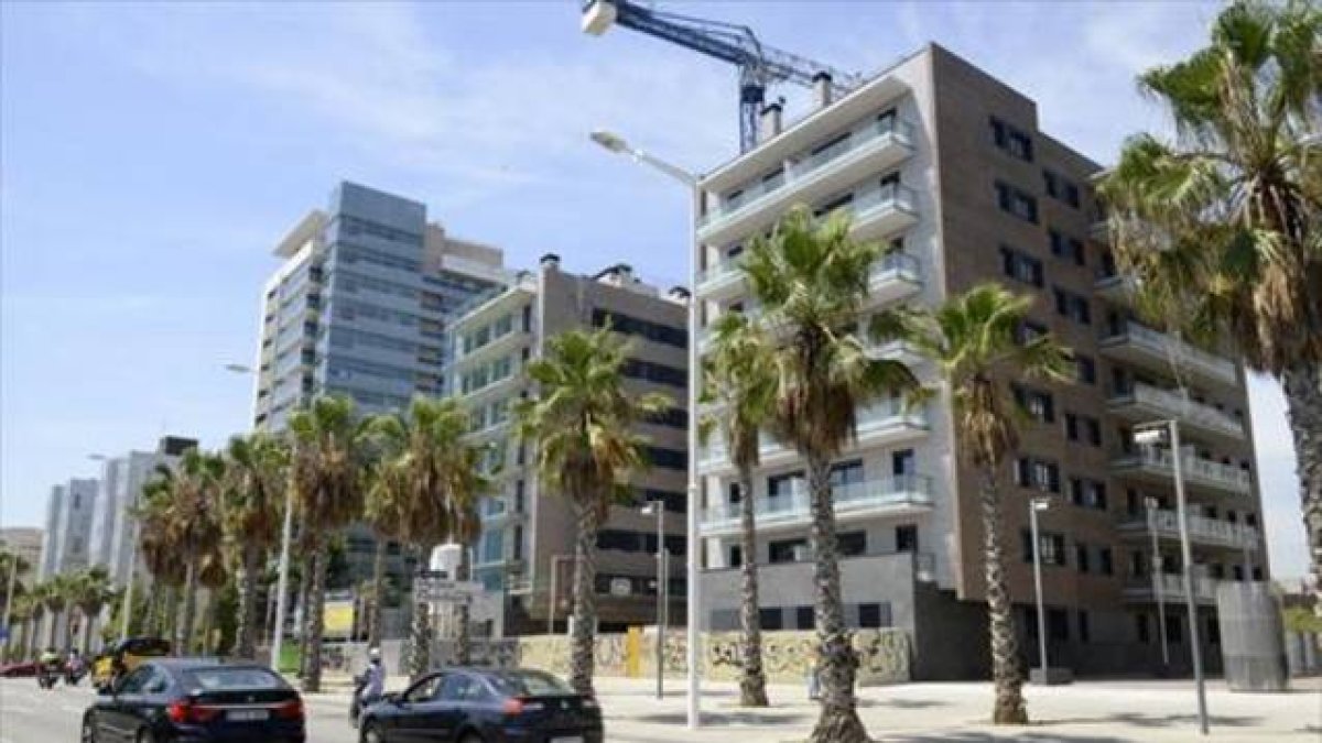 MÒNICA TUDELA Una promoción de pisos en venta.-MÒNICA TUDELA