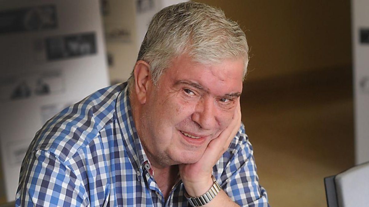 Tino Barriuso, en una entrevista en el año 2014.-Israel L. Murillo