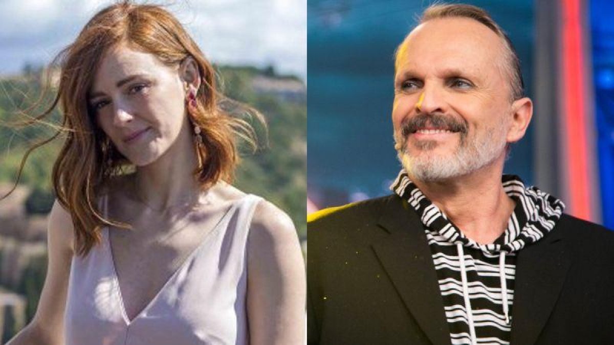 Ana Polvorosa y Miguel Bosé.-EL PERIÓDICO
