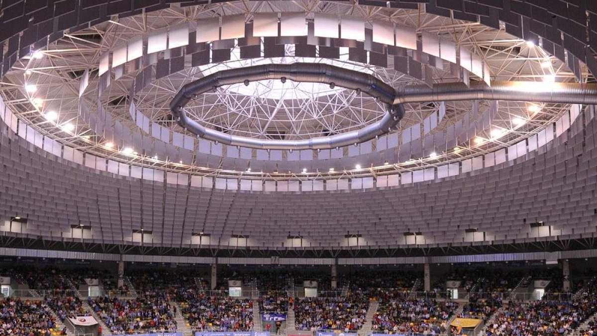 Imagen del Coliseum durante un partido reciente.-MARÍA GONZÁLEZ / SPB