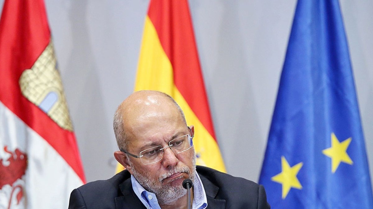 Igea, ayer tras el Consejo de Gobierno extraordinario. ICAL